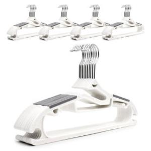 예밀 튼튼한 논슬립 회전 옷걸이 50개/수납 옷장 행거