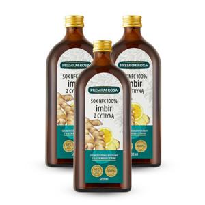 프리미엄로사 생강레몬 원액 100% 건강즙 3병