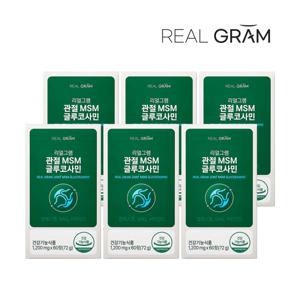 관절 연골 MSM 글루코사민 비타민D 건강기능식품 6개월분 관절뼈연골 건강관리를 위한 3중기능성