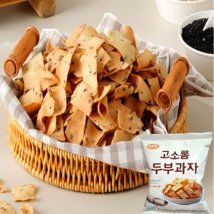 다식담 수제 두부과자 두부스낵 간식 80g 10팩