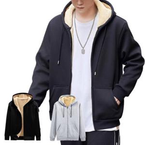 오버핏 후드티 루즈핏 양털 기모 후드집업 남여공용 남자 여자