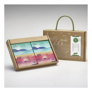 델리씨 훈제굴 미니3호 선물세트 통조림 명절   (올리브유2캔+신올리브유2캔)