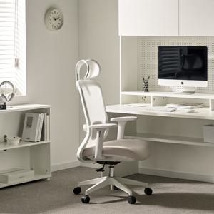 아이오 사무용의자 컴퓨터 공부의자 허리편한 자세교정 요추의자 바른자세의자