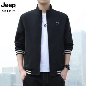 지프 JEEP SPIRIT 남자 봄 가을 간절기 바람막이 집업 자켓 항공점퍼