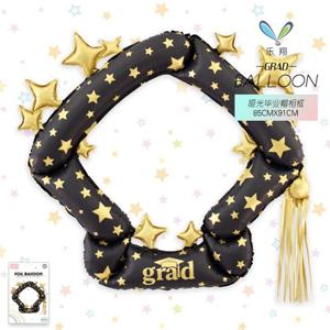 J2K 졸업사진 프레임 포토존 은박 풍선 졸업식 학사모 꾸미기