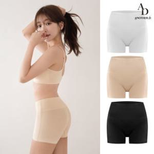 (20+12%)(2개세트) 심리스 하이웨스트 사각 팬티 노라인 무봉제 여성 속옷 3컬러