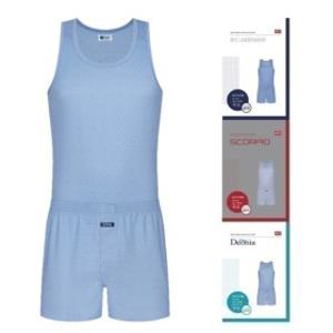 BYC 60수 상/하의 프리미엄 남성 런닝 트렁크/사각 팬티 속옷 세트  최고급 남성 언더웨어