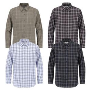 에디션 센서빌리티 2025 F/W 프리미엄 플란넬 체크 남방 셔츠 NEF4WC1622