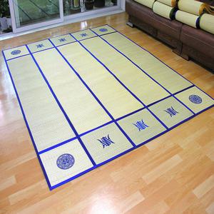 천연 왕골자리 대나무돗자리 왕골돗자리 접이자리