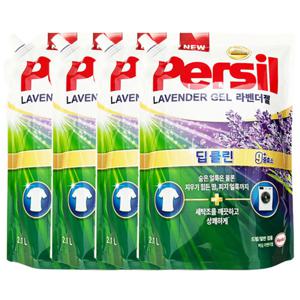 퍼실 라벤더젤 리필 2.1Lx4개 /일반드럼겸용_