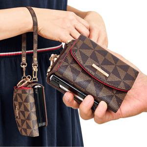 갤럭시 Z플립7/6/5/4/3 린코 카드 지폐 수납 지갑형 스트랩 케이스