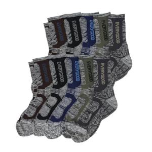 에브리굿 액티브 남성 이중쿠션 등산 장목 양말 10켤레 1세트