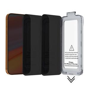 강화유리 사생활 프라이버시 액정보호필름 2매입 가이드툴 아이폰17 프로 맥스 에어