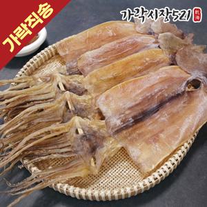 햇살 담은 동해안 건조 오징어 10미 500g내외 마른안주 말린오징어