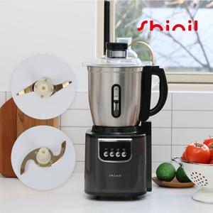 국내생산26년 신일 대용량 초고속 믹서기 티타늄날 가정용 영업용 블렌더 스텐 대형 얼음 분쇄기 이유식