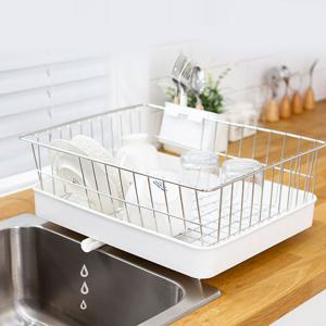 물빠짐 주방 스텐 식기건조대 설거지 그릇 건조대 1단