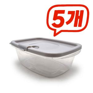 4+1슬기로운 집밥 생활 전자레인지 내열 밀폐용기 냉동밥 반찬 보관 용기 450ml 남은 음식 잘 보관해보아요~