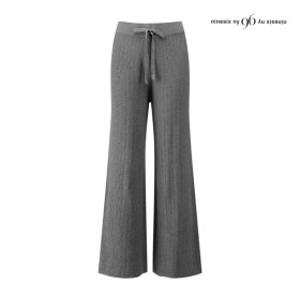 나인식스 뉴욕 골지 부츠컷 니트 팬츠 NPAPT004M0