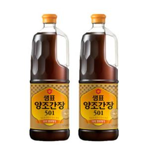 샘표 양조간장501 1.7L 2개