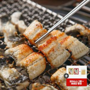 (신선집중) 국내산 자포니카 민물장어 2-4미 1kg+소스2종+채생강증정/손질 후 700g내외