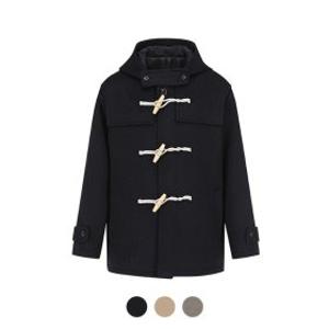 프로젝트엠 남여공용 하프 후드 더플 코트_EPD4CC3477