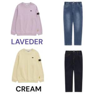 내셔널지오그래픽키즈(이월(백)) 맨투맨 청바지(K233USW080-223UPT140-N