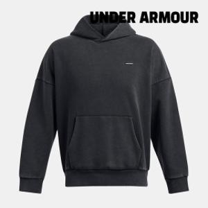 세일 언더아머 후드티 /a2- 1386552-001 / 남성 UA 헤비웨이트 플리스 워시 오버사이즈 후디