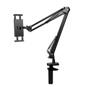 ABC 고정형 침대 스마트폰 태블릿 거치대 블랙