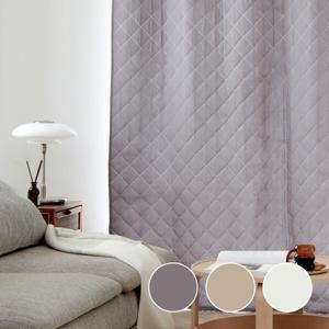 워밍 분리형 방한 방풍 패딩 누빔 커튼 가리개 가림막 이중커텐 암막커튼 호환사용