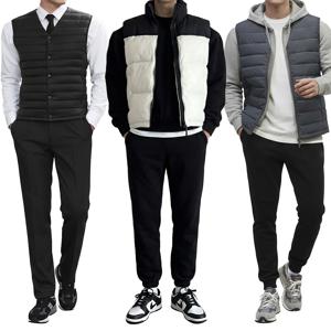 남자 패딩 조끼 50종 남성 오버핏 초경량 누빔 퀄팅 베스트