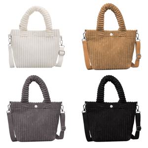 여성 코듀로이 숄더백 데일리 캐주얼 복조리 크로스백 가방 ODM-CROSSBAG15