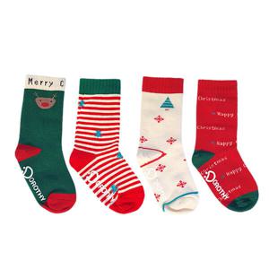 유아동 국내제작 코마사 보온양말 4족(1세트)디자인 랜덤 유아동 양말