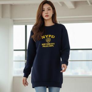 스토어 기모롱티 여성롱티 여성맨투맨 원피스 맨투맨 롱티셔츠여성 기모맨투맨 균일가 오버핏 빅사이즈