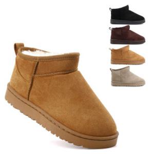 행텐 남녀공용 남성 따뜻한 털안감 겨울 여성 털신 어그LOW 방한화 퍼부츠 털부츠