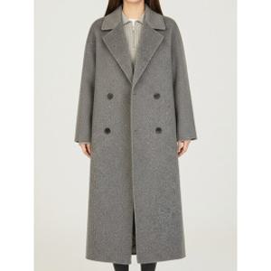 예쎄 모직 퀼팅안감 오버핏 롱코트 S4WCT025A