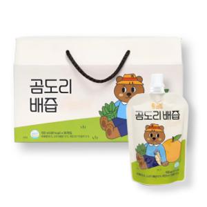 황금밭 곰도리 도라지배즙 100mlx30팩 곰보배추(배암차즈기) 도라지 배 배즙 즙