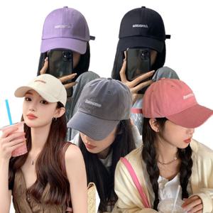 면 대두 볼캡 야구모자 남성 여성 캡모자