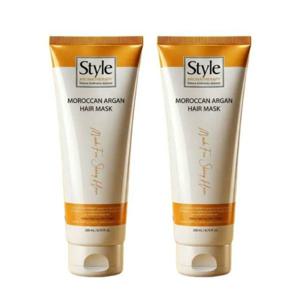 모로칸 아르간 헤어마스크팩 200ml 2개 극손상 헤어케어 트리트먼트 1+1 프리미엄 셀프헤어클리닉