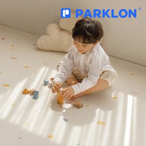 라퓨어 소프트 PVC 양면 쿠션 거실 놀이방매트 고급 초대형 235x140