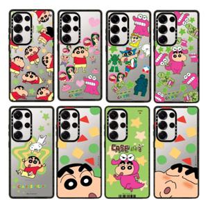 짱구 케이스 콜라보 맥세이프 범퍼 짱구는 못말려 짱구5 매트블랙 갤럭시S25 울트라