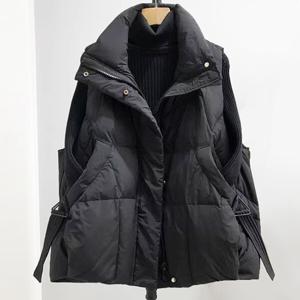 지홍 패딩 조끼 베스트 루즈핏 빅사이즈 77 88 99