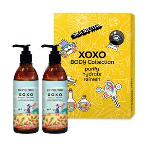 스킨부탁 XOXO 바디컬렉션 바디클렌저 바디로션 2종 세트 추천선물 향기로운 비타민 케어 비밀 사은품 증정