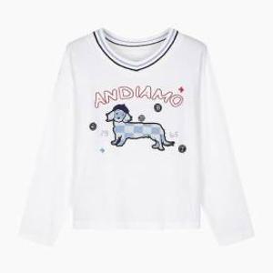 베네통닥스 DAKS훈트 브이넥 티셔츠 (BATS09511) 백화점 정품