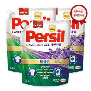 퍼실 라벤더 듀얼(드럼/일반 겸용) 1.8L x3개 세탁세제