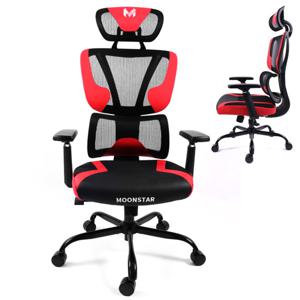 문스타 맥스 메쉬 게이밍 컴퓨터 의자 맥스 PC방 게이머 고급 공부 매쉬 무중력 학생 사무실