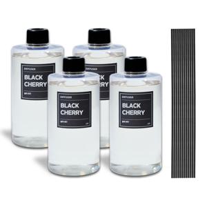 (디퓨저 500mlx4개) 디퓨저 2000ML(500ml x 4개)+스틱 12개 방향제 화장실 냄새 방향제 스틱 증정 행사 진행