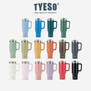 대용량 텀블러 보온 보냉 손잡이 빨대 텀블러 세척솔2종+세척제 증정