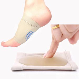 밴드형 족저근막염 발아치 패드 실리콘 발바닥 깔창