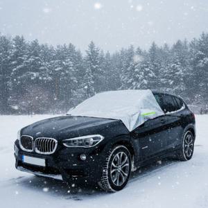 자동차 차량용 앞유리 성에방지커버 눈 덮개 커버 성애방지커버 와이드형