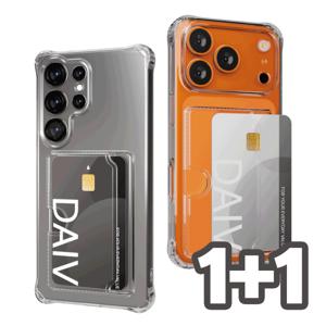 1+1 전기종 카드 3장 수납 젤리 케이스 갤럭시 S25 엣지 플러스 울트라 S24 FE 아이폰 17 프로 맥스 16 15